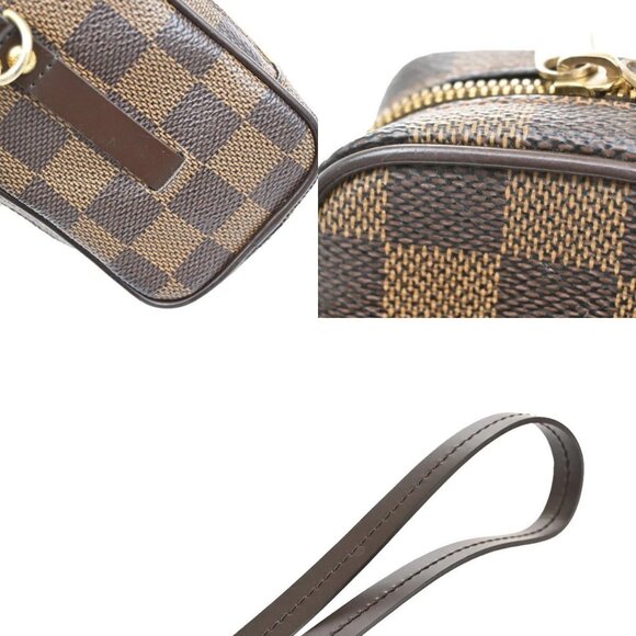 LOUIS VUITTON Etui Okapi PM Shoulder Pouch Bag Damier Ebene Brown - Picture 8 of 16